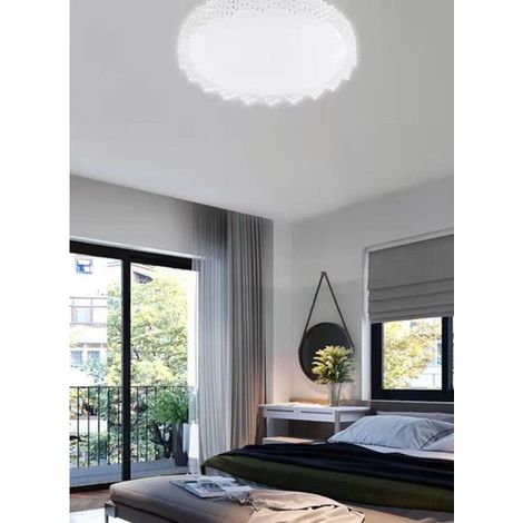 Trade Shop - INTERNE DECKENLEUCHTE 45W GEZACKTE KANTE KALTLICHT FST-40A25534 38,5 CM - (1/4)