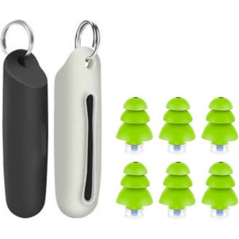 Bouchons d'oreille pour dormir 3 paires de bouchons d'oreille de sommeil, anti-bruit, isolation outillage casque (1/4)