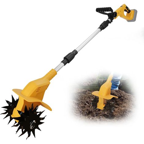 DeWalt 20V Akku-Motorhacke, akkubetrieben, 330 U/min, 20 cm Arbeitsbreite und 16 cm Arbeitstiefe. Tragbare Motorhacke. (1/5)