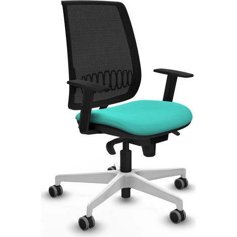 Silla de oficina piqueras y crespo Alares negro espuma inyectada (1/2)