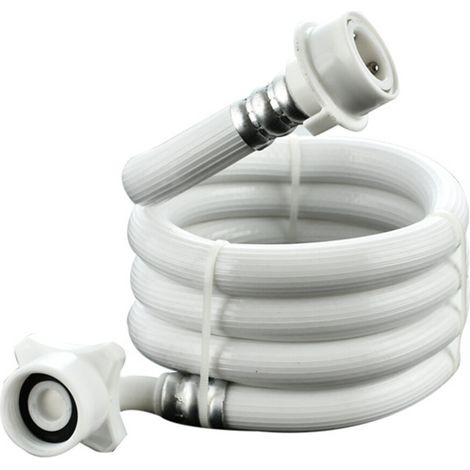 Wasserzulaufschlauch für Waschmaschine, PVC, - 5 Meter