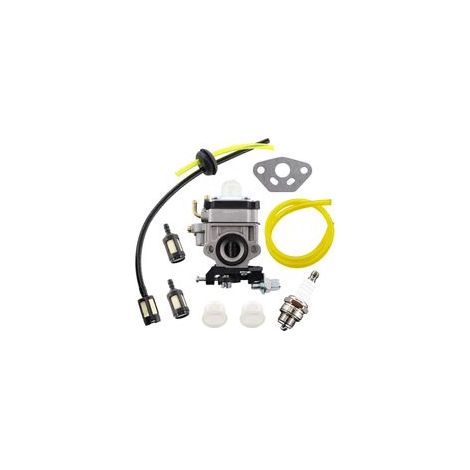 Kit de Carburateur pour AL-KO Alko débroussailleuse BC410 BC4535 BC 4125 moteur de tondeuse à gazon Tuyau Filtre à Essence (1/5)