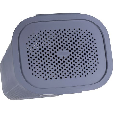 Curver 231007 - cesto per la biancheria Infinity 59 L, 41,7 x 33,1 x 58,2 cm, colore white