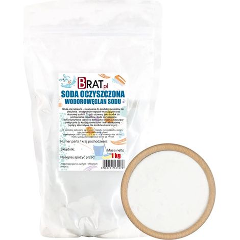 1 kg de bicarbonato de sodio (1/4)