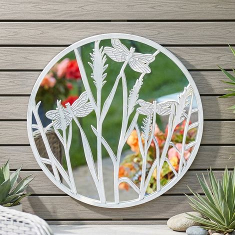 WingFlection Dragonfly Garden Mirror (1/2)