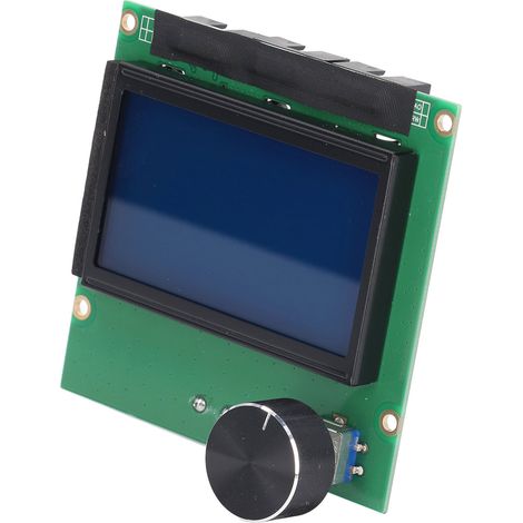 3D-Drucker-Anzeigemodul 12864 LCD-Bildschirm mit Drehknopf-Decoder für Ender 3-Serie (1/5)