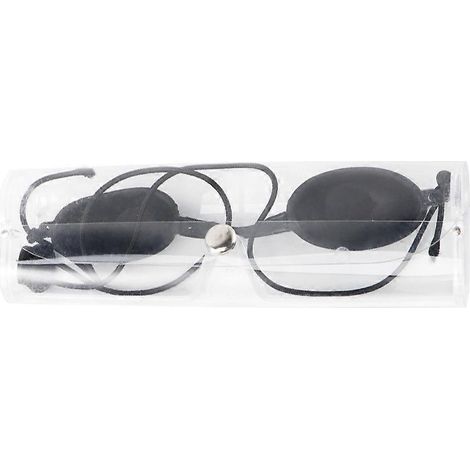 jeu de protections oculaires professionnelles contre les rayons UV et infrarouges LED-14X1.5CM-Black (1/3)
