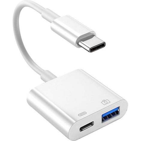 Adaptateur OTG USB-C vers USB Femelle pour Smartphone et Tablette – Connexion de Périphériques (1/3)