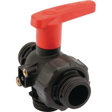Valvola a sfera T5 3 vie con prolunga ARAG 45524445A (1/2)