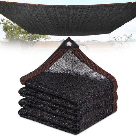 Filet D'Ombrage, 3x3.6m Filet Protection Solaire avec œillets, Filet Protection Solaire 50% UV Tissu D'Ombrage, 4 Cordes(5m) pour Plantes/Jardin/Poulailler/Pergola/Lawn/Patio (1/5)