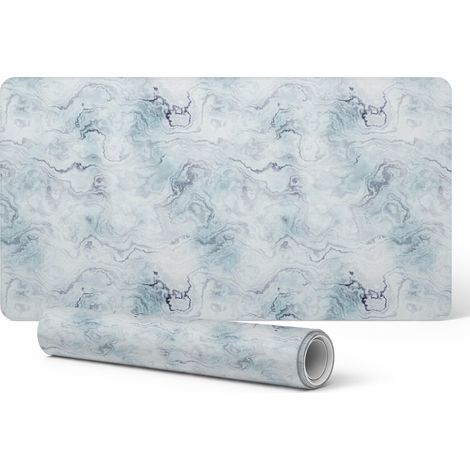 Mantel decorativo con estampado premium de abstracci贸n de m谩rmol, 100x50 cm. (1/5)