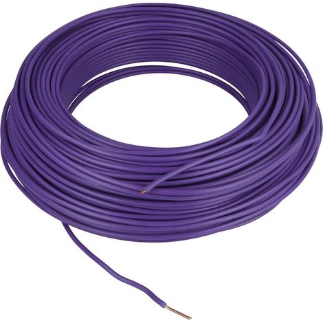 Câble PVC 1 x 10 mm² H07V-U