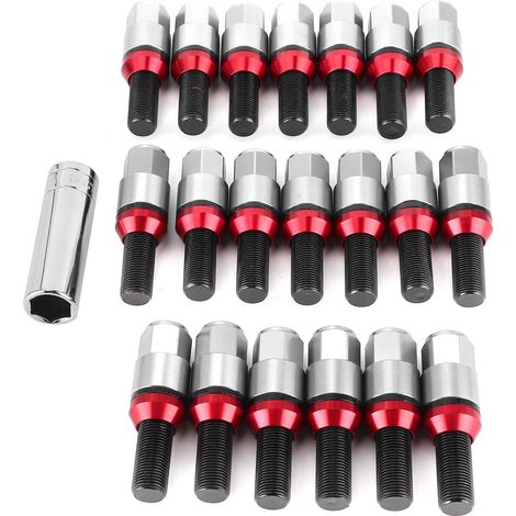 boulons de roue M14x1 5 mm en alliage d aluminium renforcé