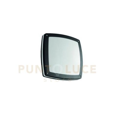APPLIQUE-PLAFONIERA PARIS NERA  2 LUCI ATTACCO E27 L.30CM