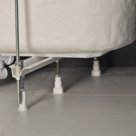 Ravak – Pieds pour baignoire 80 cm – Installation stable et sécurisée – Compatible modèles City, Formy – CY00040000