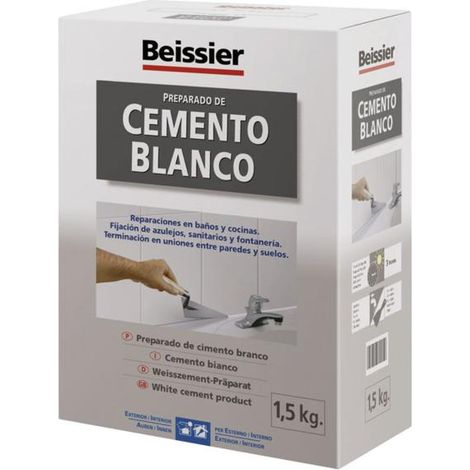 Cemento blanco aditivado -