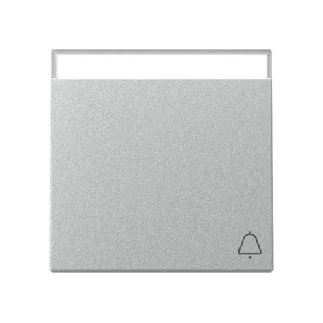 Gira Tecla Símb. timbre + BSF System 55 F Alu [367326], 3673 26