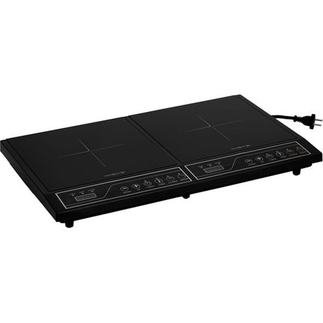 Placa de inducción Brunner Hot Point Double negro 3500 W (1/4)