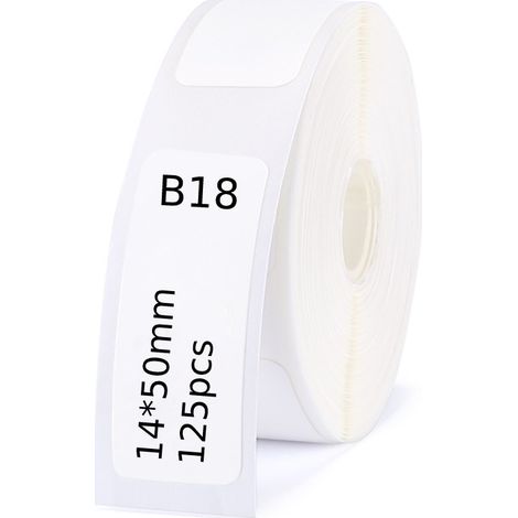 Niimbot Thermoetiketten T1450-125 Weiß