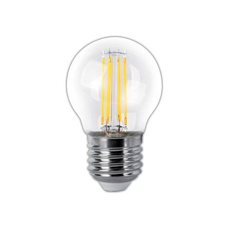 LAMPADINA LED A FILAMENTO SFERICO E27 4W 400LM