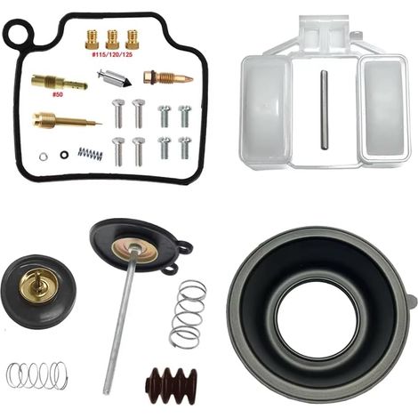 Shadow750 VT750C VT750CA Motorcycle Carburetor Repair Kit 2004 2005 2006 2007 750 750cc Single Motorcycle Carb Parts Carb Rebuild Kit(Kit,Gasket,Float,Gasket)