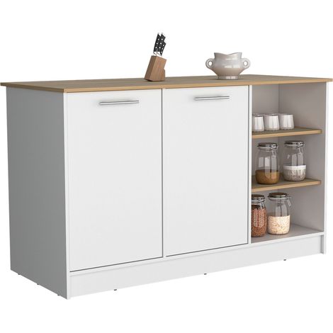 Isola da cucina Ginger con ampio spazio e piano di lavoro (1/5)