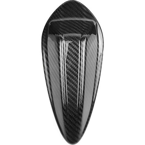 Cache d'antenne aileron de requin pour toit de voiture, garniture décorative en fibre de carbone pour BMW (1/4)