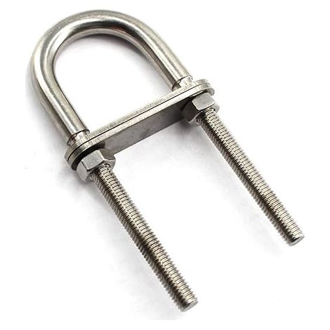 M8x120 U Bolt Boulon en acier inoxydable 304 (2 Pièces) (1/4)