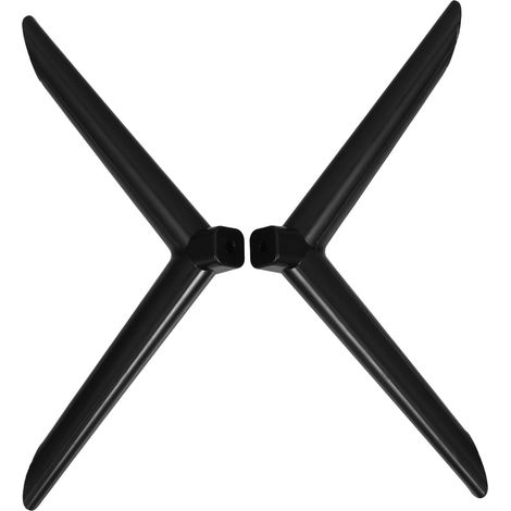Pied TV Universel De Remplacement Pieds De Télévision pour Support De Table Installation Facile Base Stable pour Salon Bureau Et Salle De Conférence (1/5)