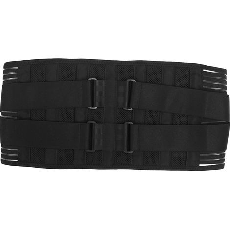 Ceinture de maintien lombaire haute élasticité, support dorsal pour fitness et sport, taille M (1/5)
