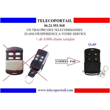 CLAP TELECOMMANDE COPIEUSE MULTIFREQUENCE NEO10 MODELE T, T10 (1/2)