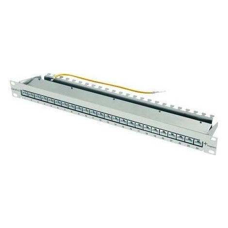 Telegärtner 19Z.Patch Panel 1HE gr MPP24-HS Cla. EA500 100007018 (1/4)