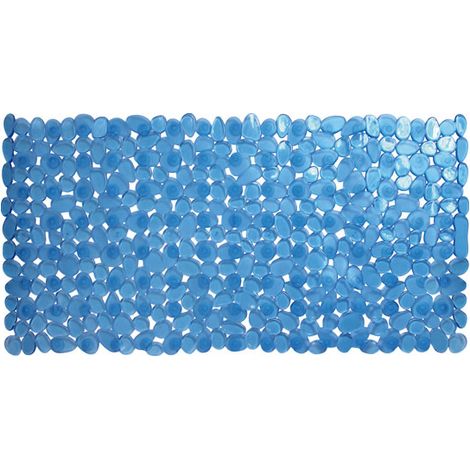 TAPPETO BAGNO ANTISCIVOLO 72X33 BLU MARELIA 5223