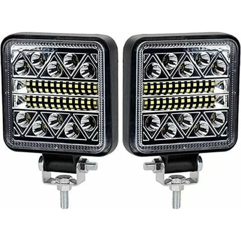 BR-Vie 102W Phare de Travail à LED 10200LM Feux de Recul Led 12v, Phare Led Projecteurs pour voiture, tracteur bateau, 12-24v camion, 2 pcs (1/4)