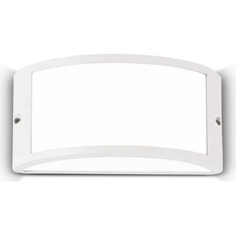 Ideal Lux Rex-1 - Applique murale d'extérieur à 1 ampoule blanche IP44, E27 (1/2)