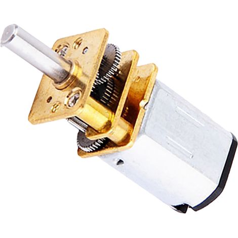 Neuer N20 DC3V 6V 12V 50-2000RPM Drehzahlreduzierungs-Gleichstrommotor mit Metallzahnrädern (1/5)
