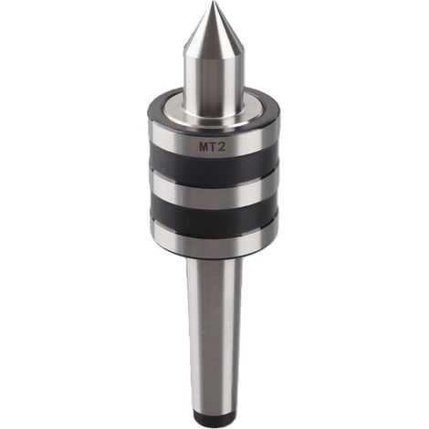Pointe tournante de précision MT2 pour tour moyen, accessoire pour machine-outil (1/5)