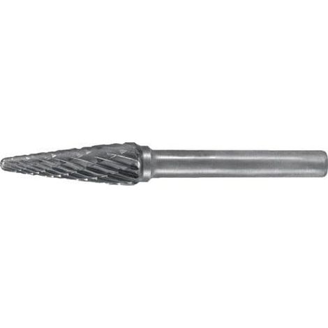 TECWERK Frässtift SKM D.12mm Kopf-L.25mm Schaft-D.6mm HM Verz.Kreuz TECWERK (1/2)