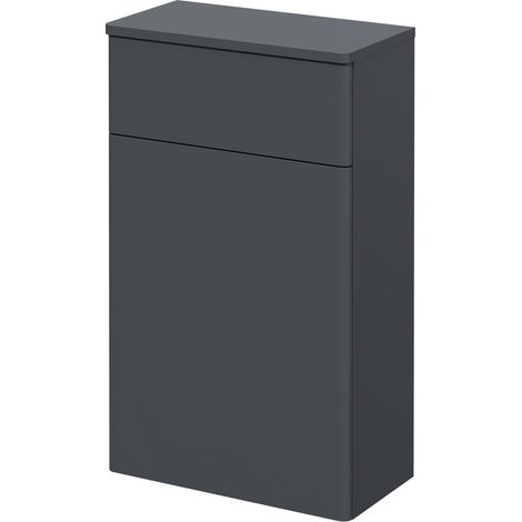 Wholesale Domestic Danbury Satin Anthracite 500mm Toilet Unit (1/5)