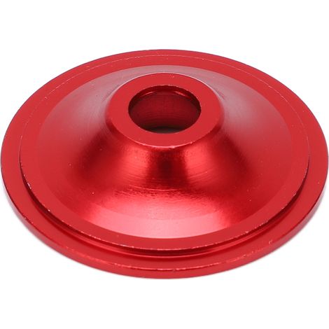 Fahrradhelm-Oberteil aus Aluminiumlegierung, Mountainbike-Vorbauabdeckung mit Schrauben, rot (1/5)