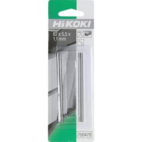 Hikoki 82mm Reversible Planer Blades TCT Pack Of Two 750470