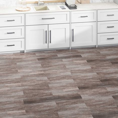 vidaXL Tavole per Pavimenti 5,02 m² 36 pcs PVC Legno marrone