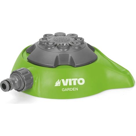 Arroseur d'irrigation Jardin multijets 8 Fonctions Raccord Ø 19 / 25 mm Rayon 8m VITO (1/4)