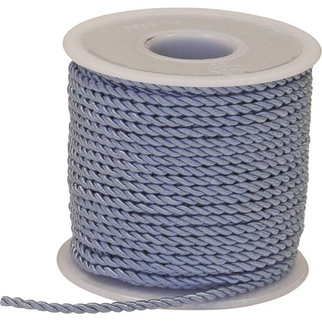 ETM Nastro Cordino 3 Mm 25 Mt Celeste