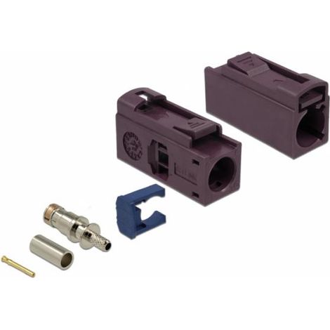 Connettore coassiale Delock fakra d jack 25 mm lungo nichelato oro