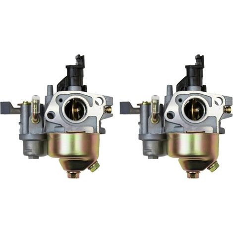 2 carburateurs pour moteurs Honda GX120GX160GX168 et GX200 (5,5 et 6,5 CV)générateurs et tondeusescouleur argent. (1/4)
