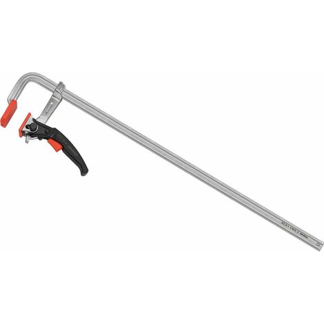 Prensa de banco 80x600mm, acero forjado, marca AR, con pasador de sujeción, ideal para carpintería, sujeción robusta y precisa para trabajos grandes y exigentes.