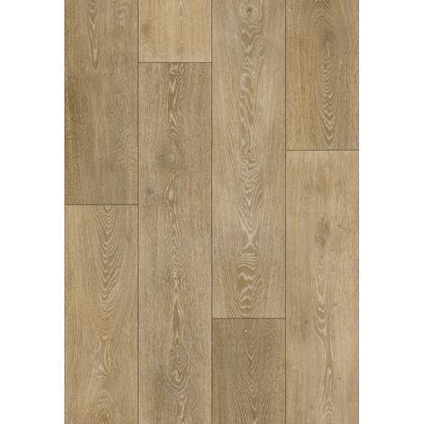 Mexen Alabama panneaux vinyles 1227 x 187 mm LVT Dryback 2,5 mm, sous-couche PVC, 4 V-Joint, Chêne - F1319-1227-187-255-4V1-01 (1/5)