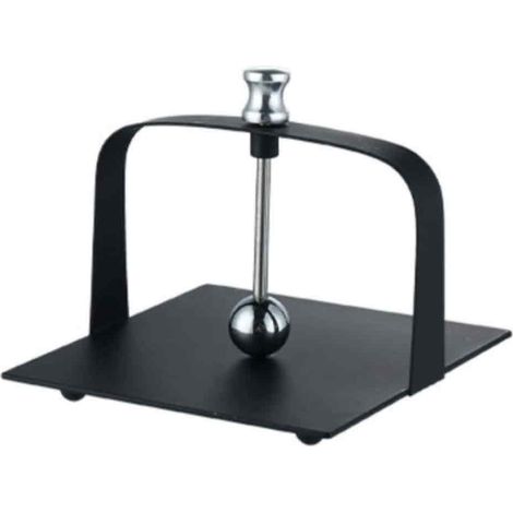 1 Porte-mouchoirs en acier inoxydable, design carré, support durable, pour restaurant ou hôtel (1/5)