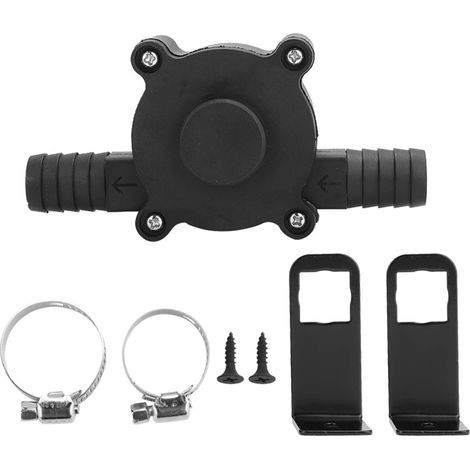 Pompe à eau entranée par perceuse à main électrique domestique Mini pompe auto-amorante pour la maison de jardin (1/5)